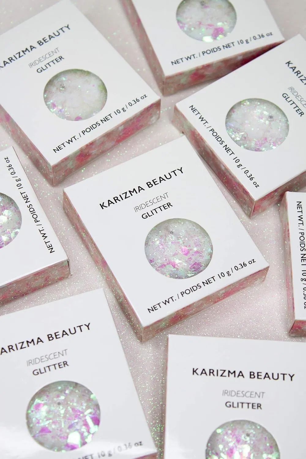 Глиттер для лица и тела «Iridescent» от Karizma Beauty Karizma, Pink — фото 2