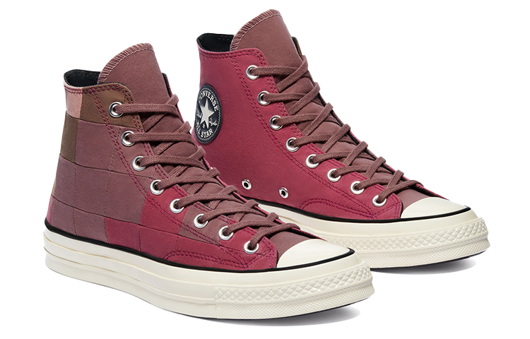 

Кеды Converse Chuck Taylor All Star 70 Hi Plant Color Patchwork Rose Taupe