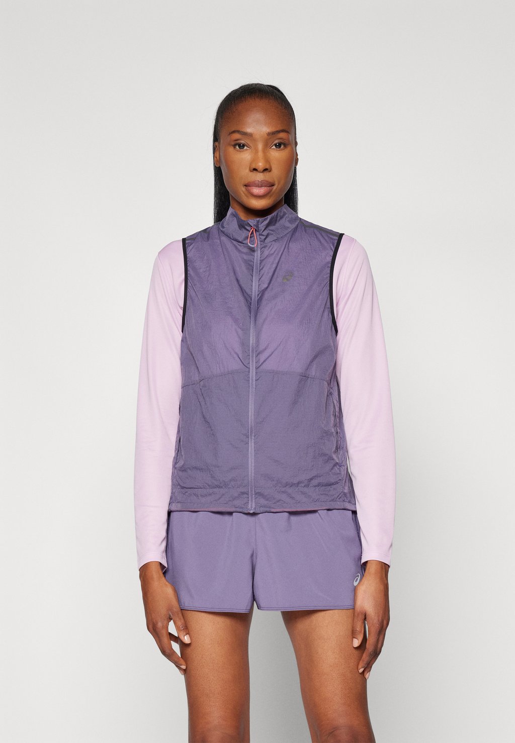 

Жилет METARUN PACKABLE GILET ASICS, фиолетовый