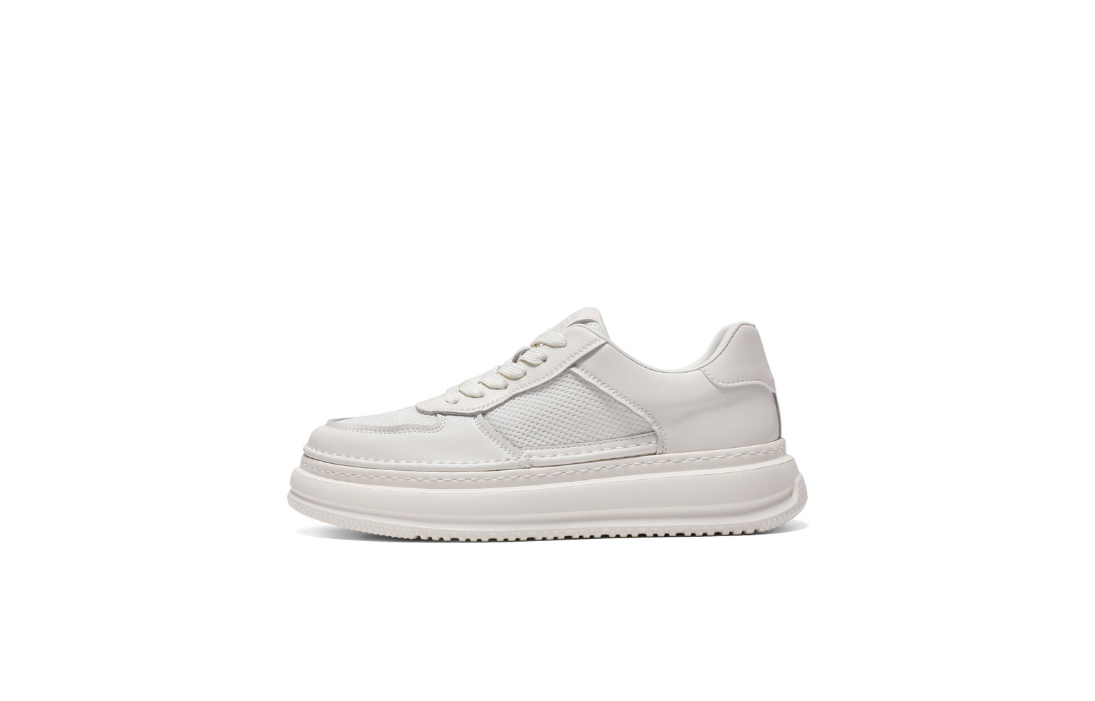 

Нескользящие износостойкие низкие мужские кроссовки BELLE, White/Brown