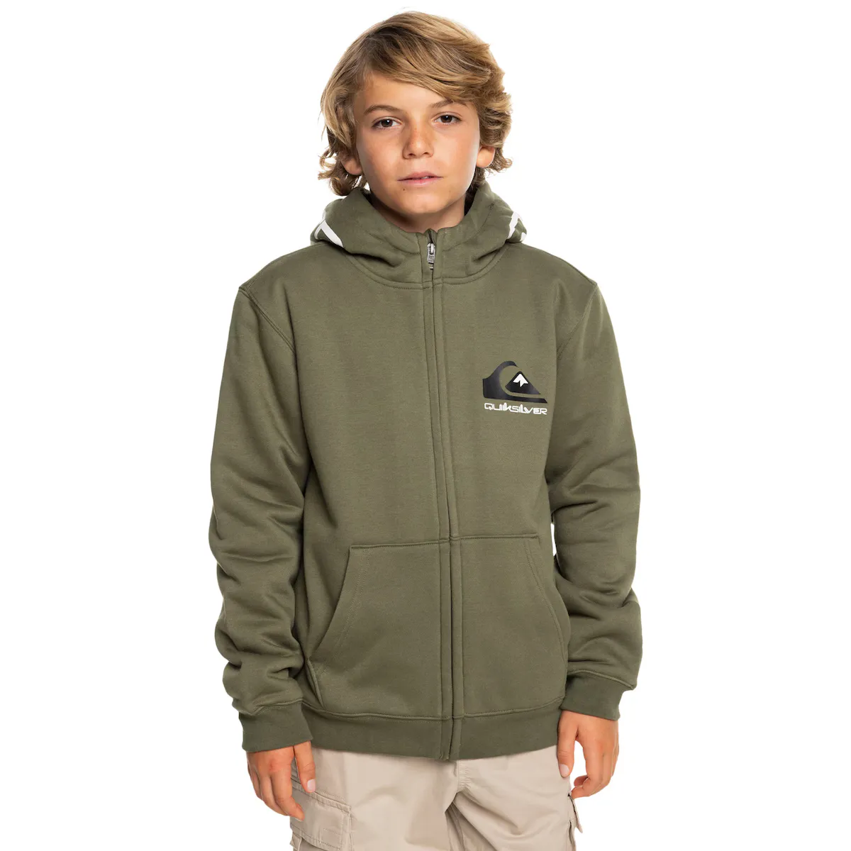 

Лучшая детская толстовка Wave Quiksilver, зеленый
