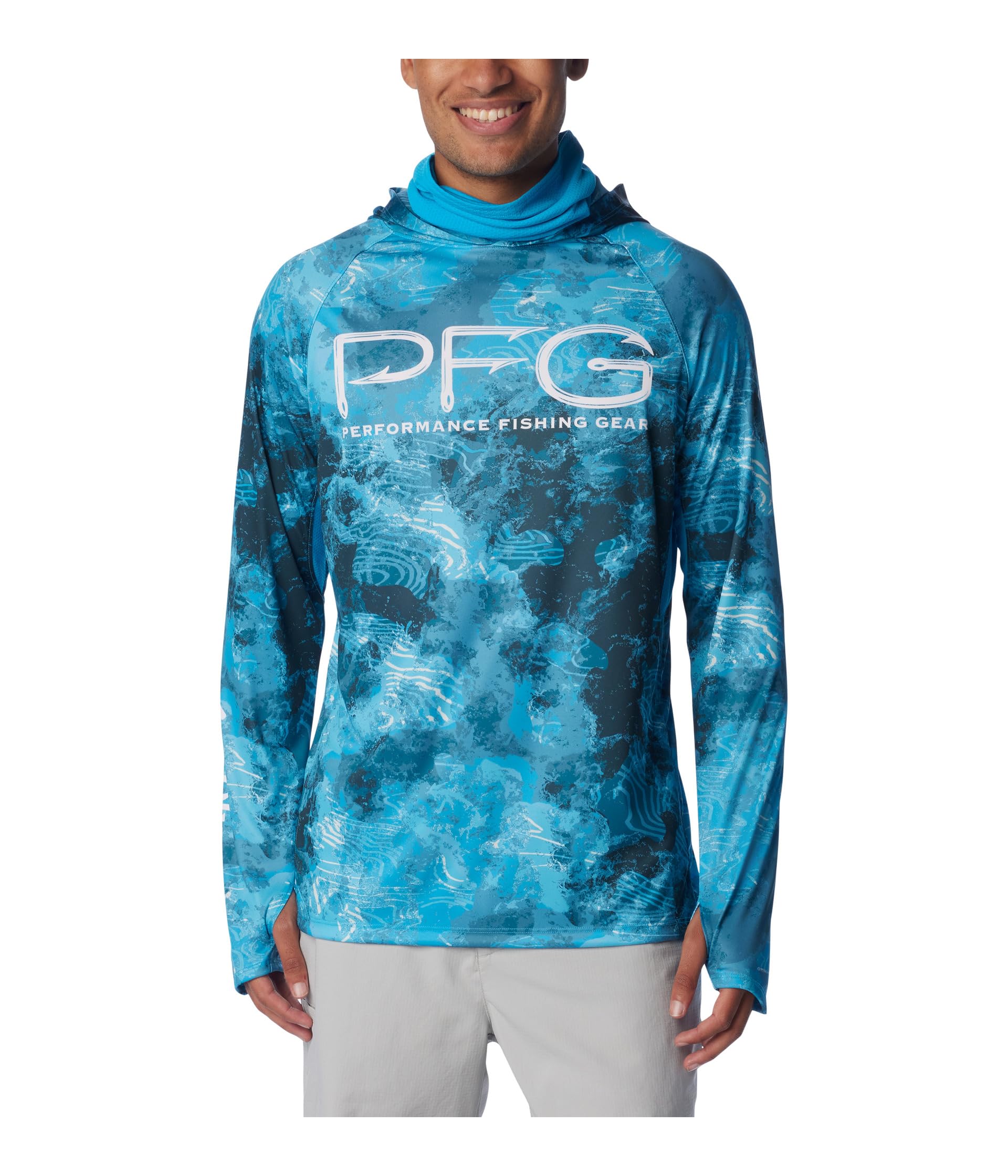 

Худи Columbia Super Terminal Tackle Vent Hoodie, Ocean Blue Deepwaters Camo