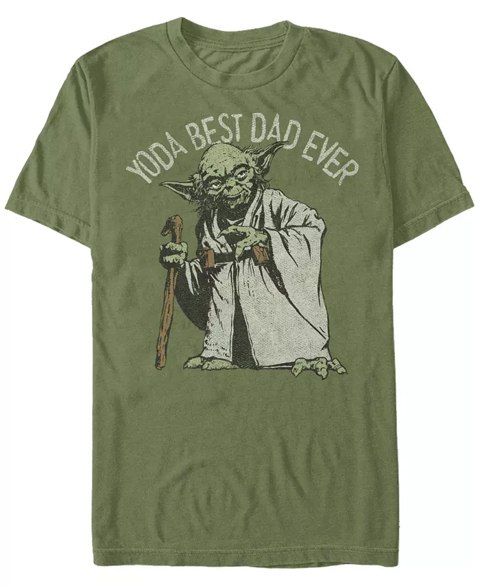 

Мужская футболка с коротким рукавом Star Wars Green Dad Fifth Sun, зеленый