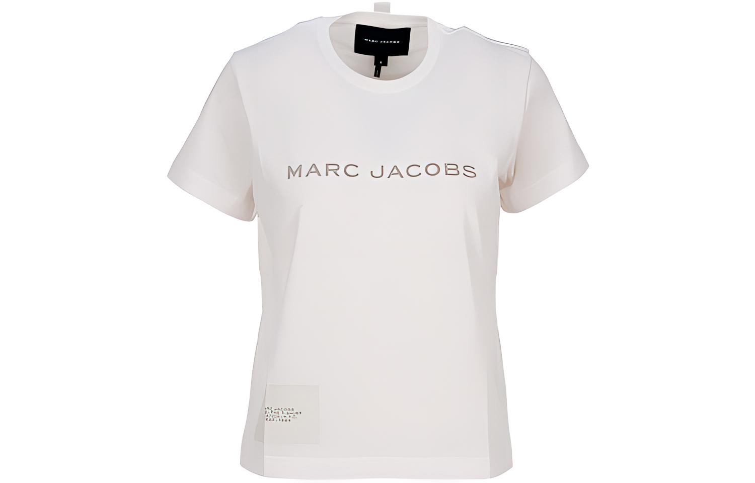 

MARC JACOBS Футболка FW21 женская белая, Белый, MARC JACOBS Футболка FW21 женская белая