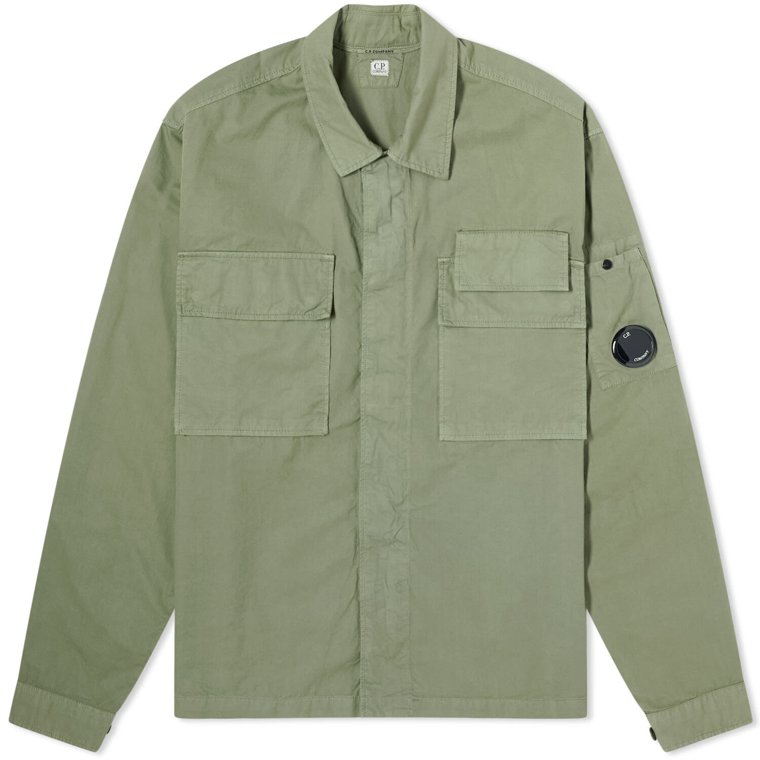 

Рубашка C.P. Company Gabardine Shirt, цвет Agave Green