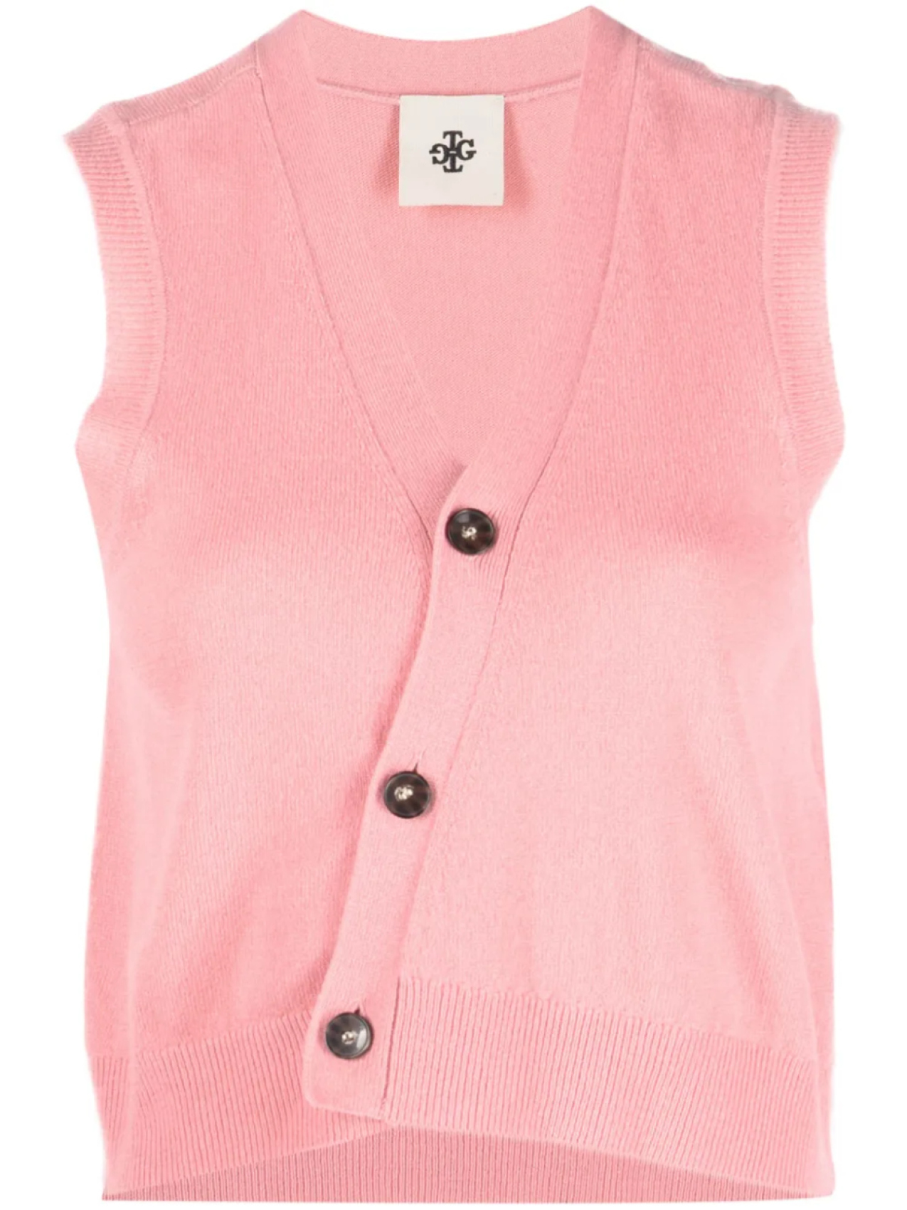 

The Garment топ асимметричного кроя, розовый