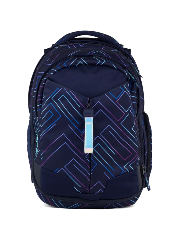 

Satch Школьный рюкзак Match Purple Laser 2025 фиолетового цвета