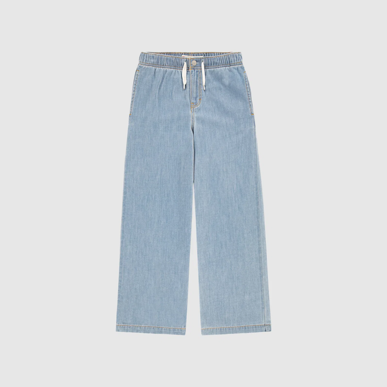 Широкие брюки с высокой посадкой для девочек 7-16 лет Levi's, Medium Wash