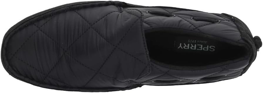 Зимние мужские мокасины Sperry Moc-Sider, черный — фото 3