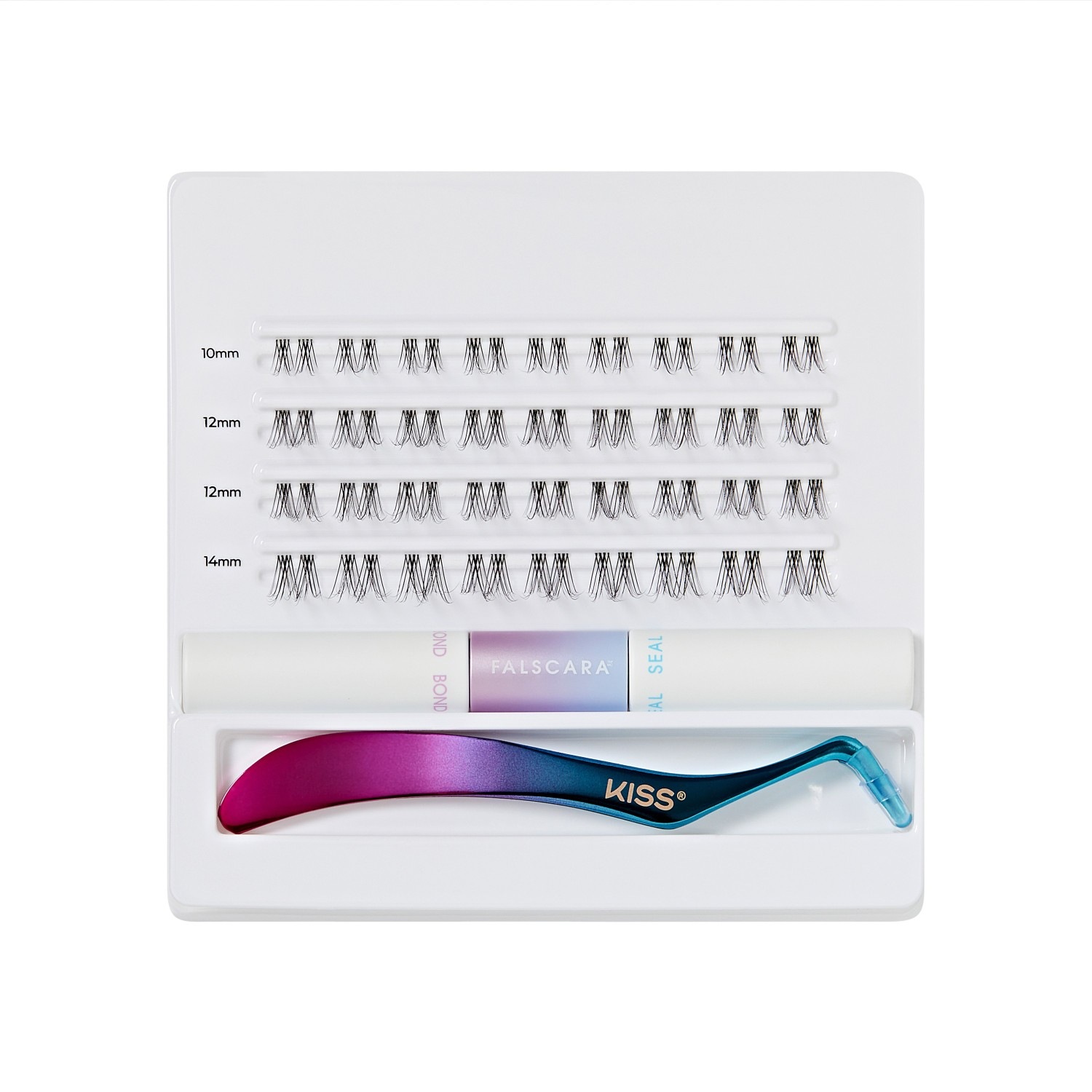 Искусственные ресницы falscara clear band starter kit Kiss, количество 1 шт. — фото 2