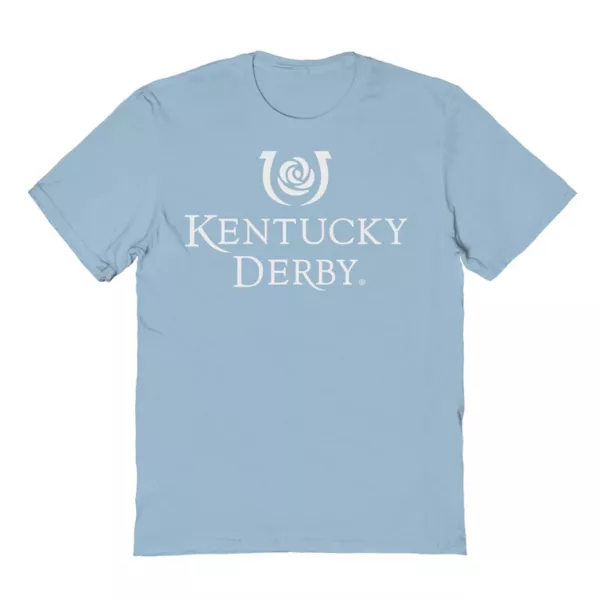 

Мужская футболка с вертикальным логотипом Kentucky Derby Licensed Character, голубой