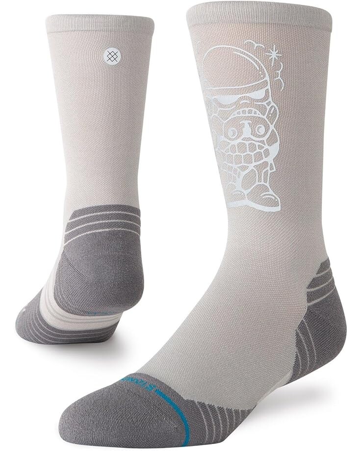 

Носки Unisex Stance Dj Trooper Light Crew, серый