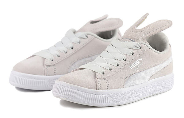 Кроссовки suede easter ac 'glacier gray' Puma, серый — фото 3