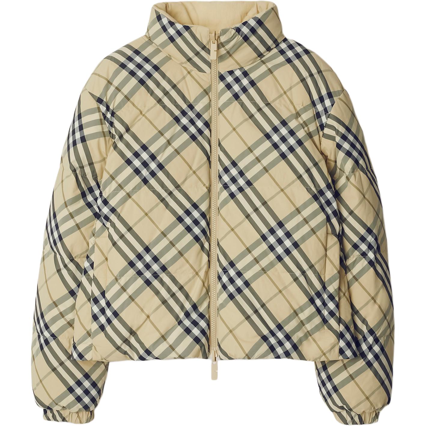 

Burberry Двусторонняя куртка с принтом, Valley Grain