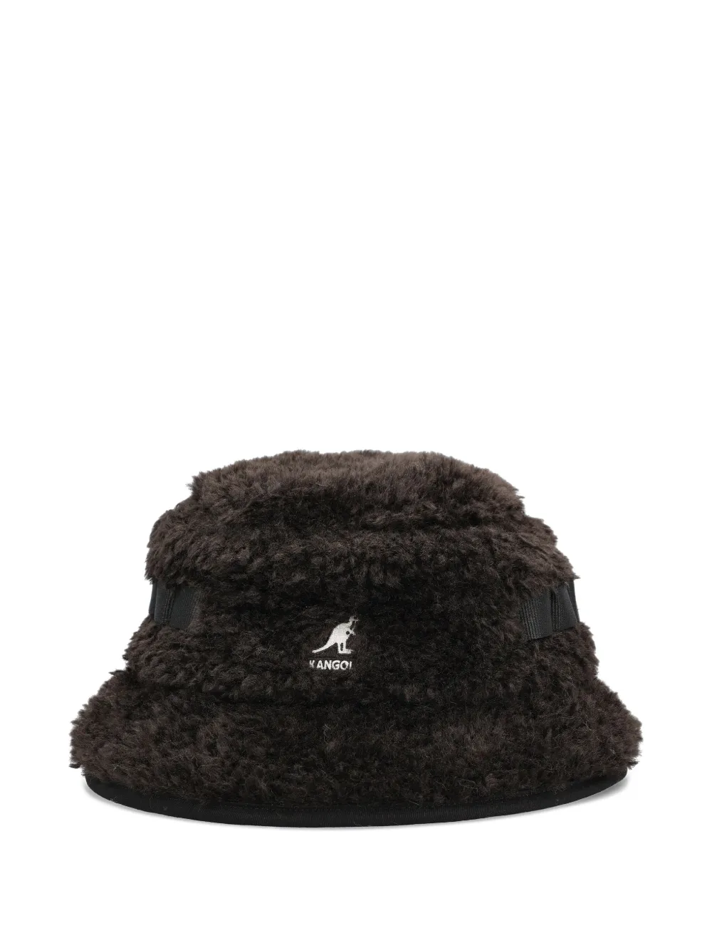 

Флисовая панамка с вышитым логотипом Kangol, черный