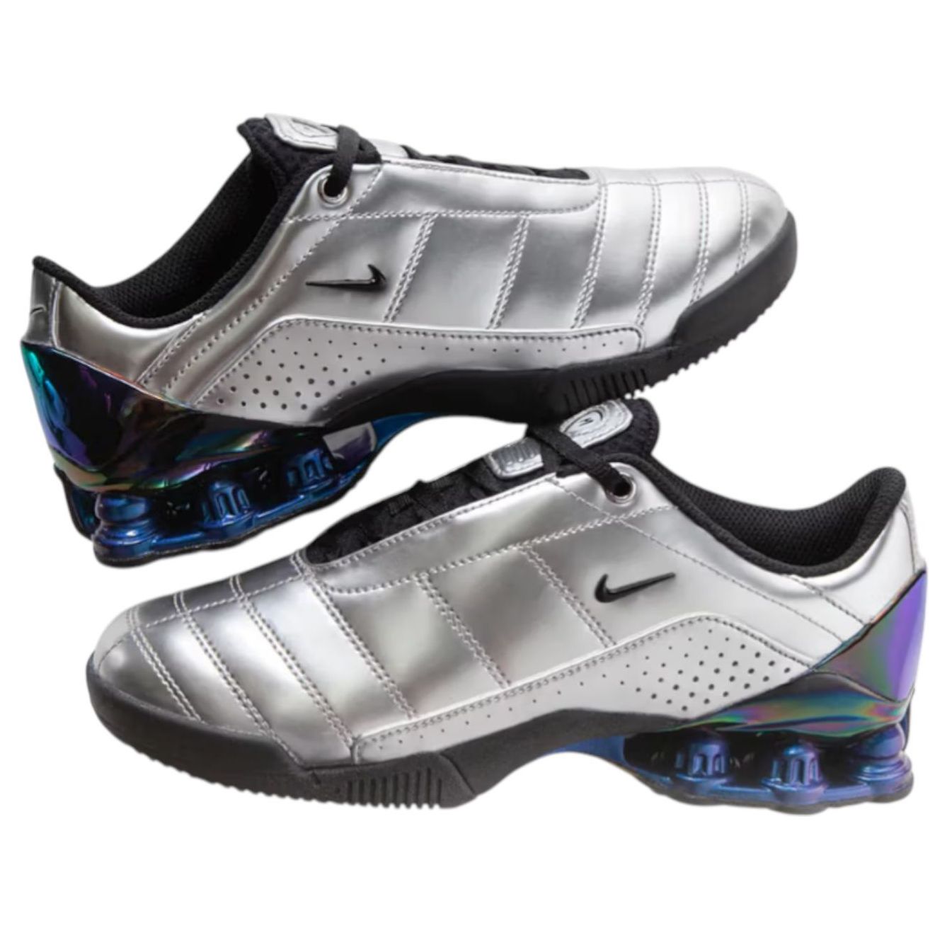Кроссовки (WMNS) Nike x Maha Amsterdam T90 Shox Magia 'Metallic Silver' — фото 4