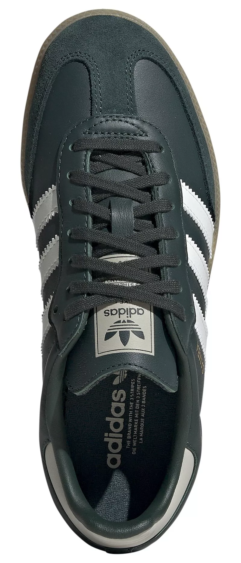 

Детские кроссовки Samba OG для начальной школы Adidas, белый/зеленый