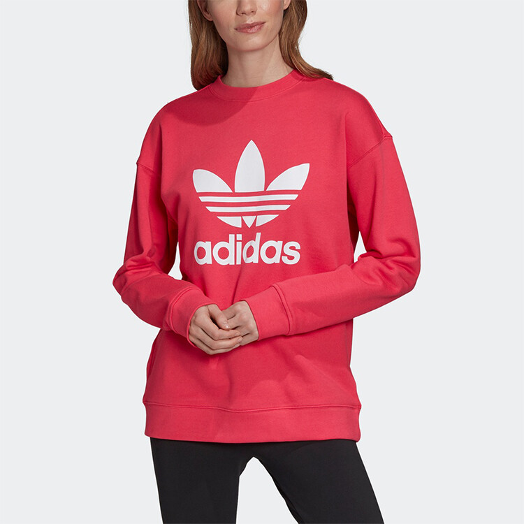 Свитшот Trefoit Crew женский Energy Powder Adidas Originals — фото 3