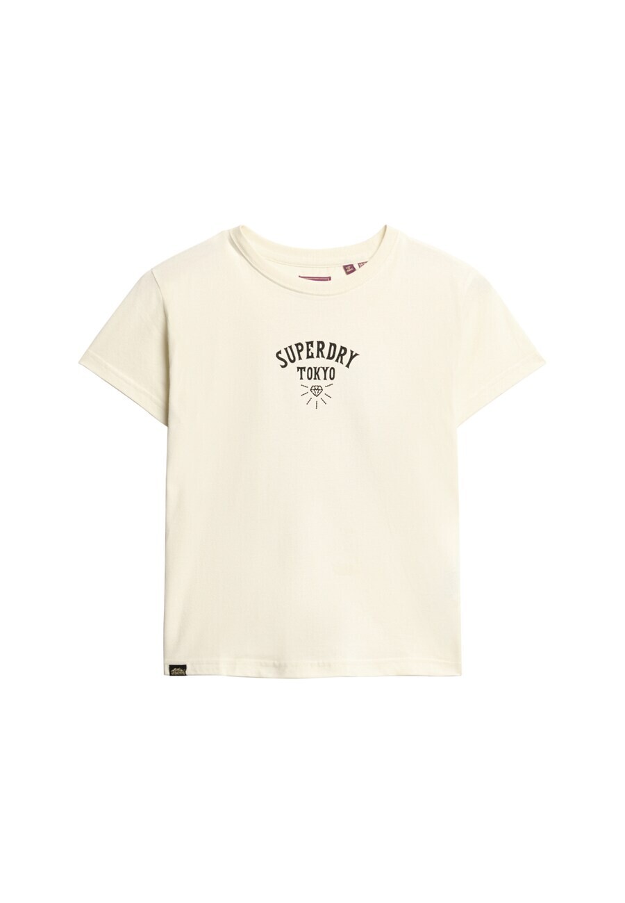 

Футболка Superdry Shirt, натуральный белый