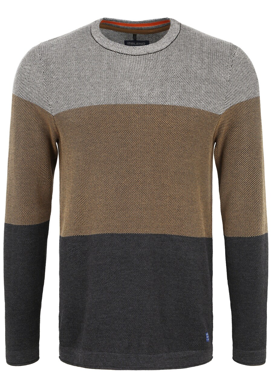 

Свитер BLEND Sabino, цвет Brown/mottled grey