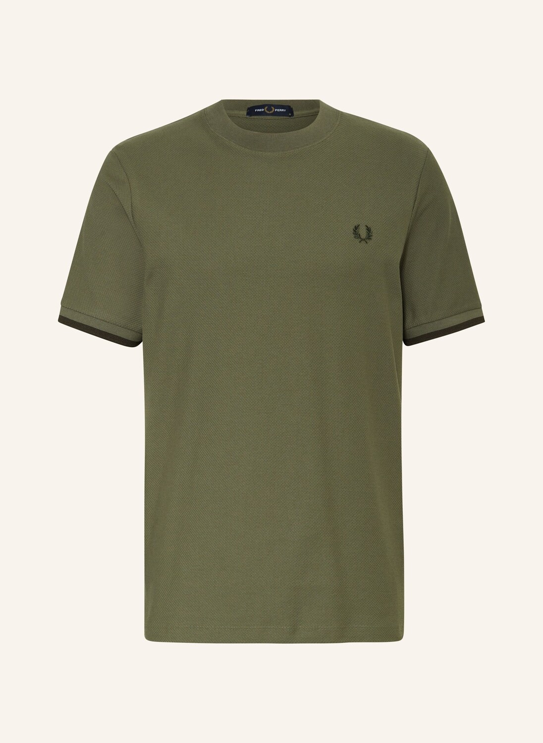 

Рубашка из пике Fred Perry, зеленый