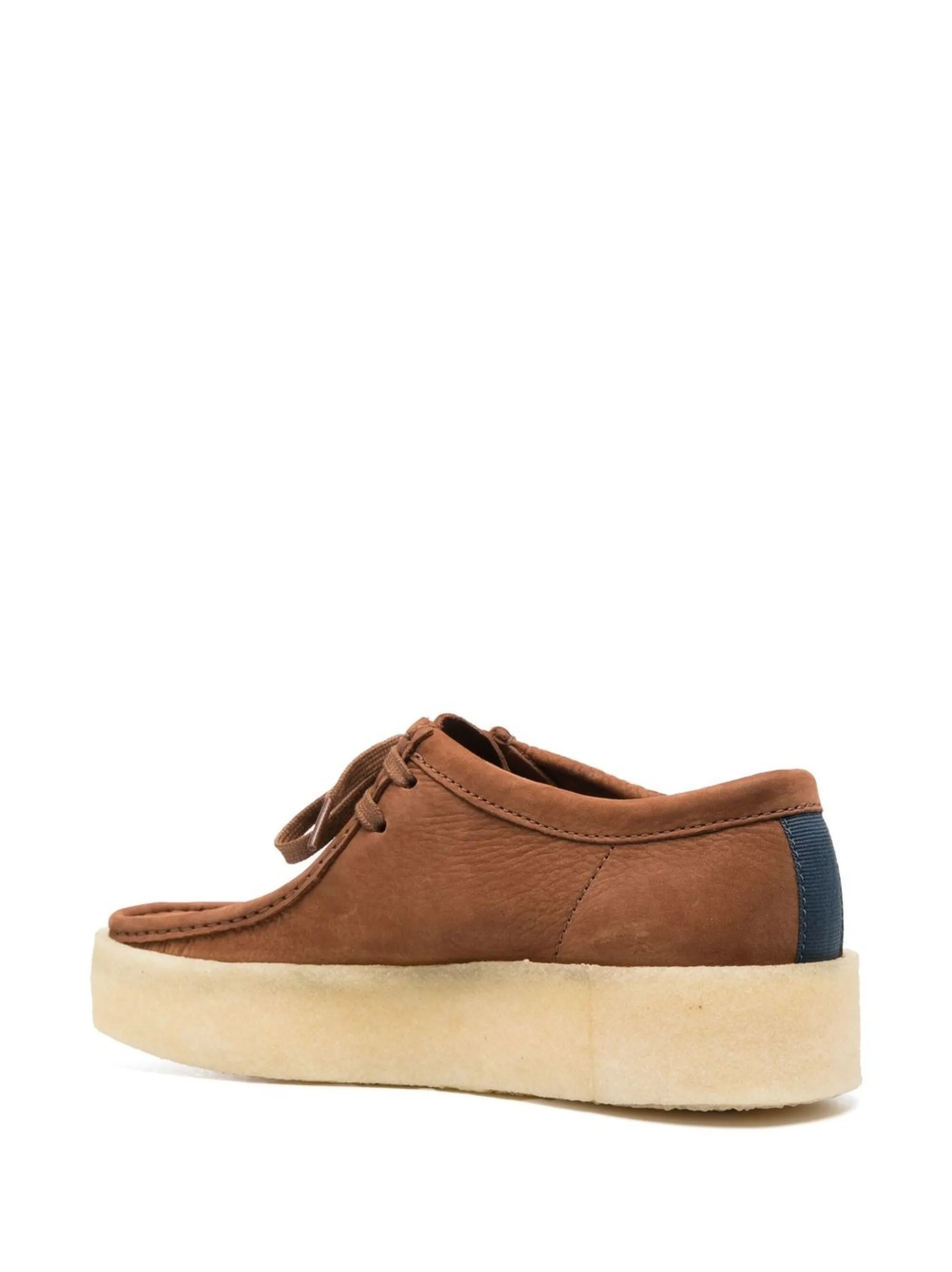 Туфли Wallabee на шнуровке Clarks Originals, коричневый — фото 3