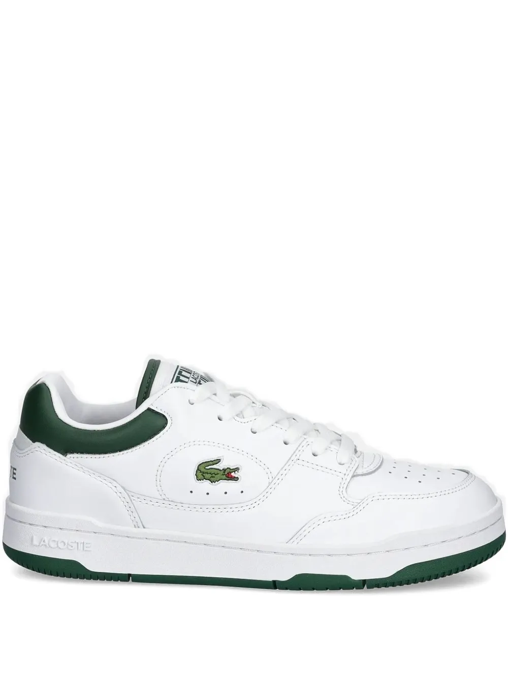 

Кожаные кроссовки с логотипом Lacoste, белый