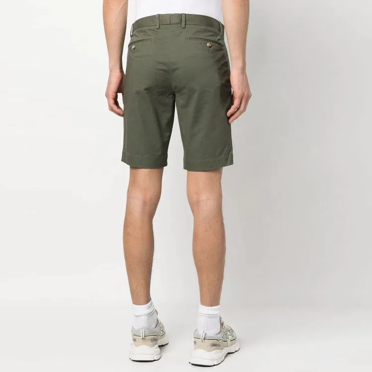 Чино-шорты с асимметричной застежкой Polo Ralph Lauren, Green — фото 4