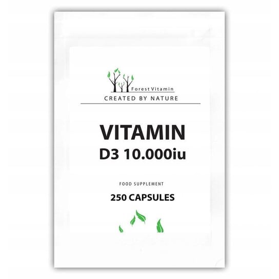 

Forest Vitamin, Витамин D3 10.000МЕ 250 капс