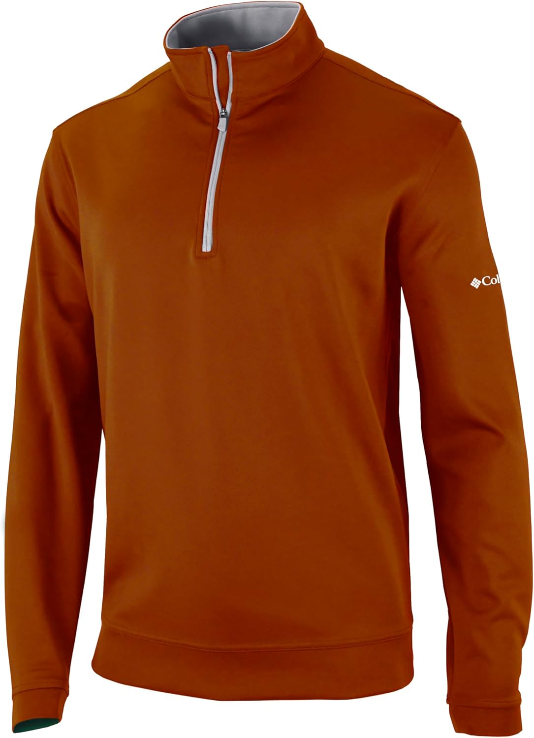 

Columbia мужская гольфовая толстовка с четвертью молнии Wickhams Hills OMNI WICK, Cedar