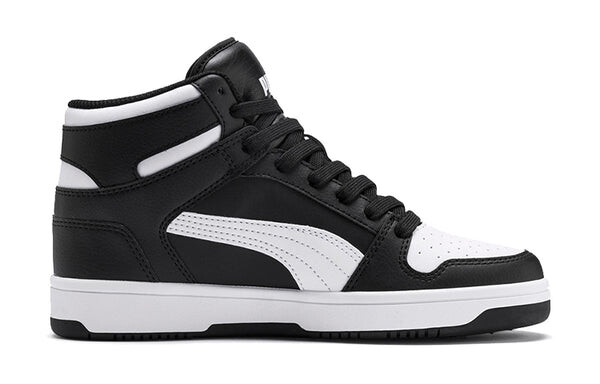 Кроссовки rebound lay up sl mid-high board shoes black/white Puma, черный — фото 2