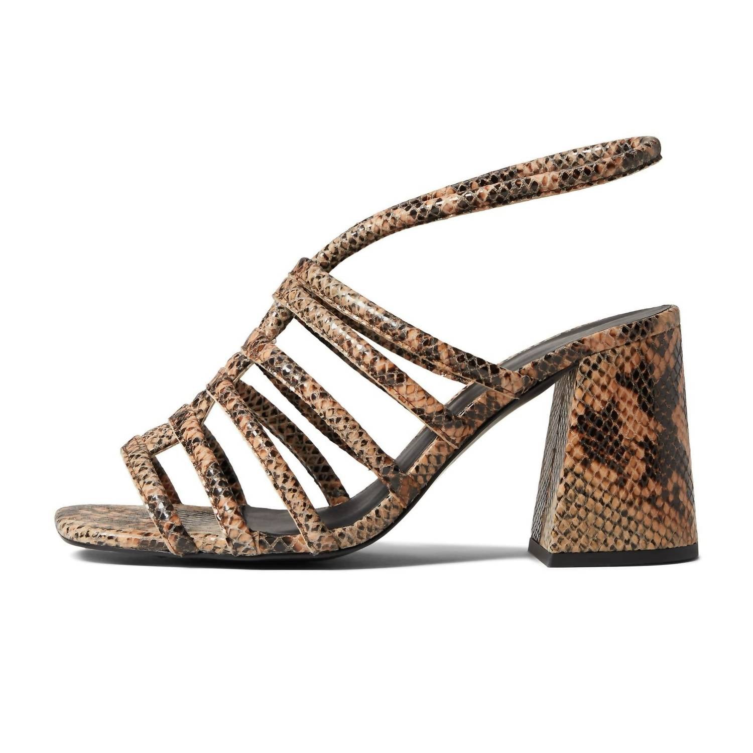 Женские босоножки Colette на платформе с ремешком из питона Free People, Python
