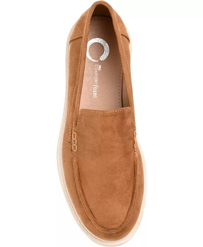 Женские мокасины Erika Slip-On Journee Collection, коричневый/бежевый — фото 4