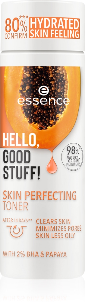 

Привет, отличная вещь! Тоник с 2% BHA и папайей, нормализующий секрецию кожного сала. Essence, 100 мл