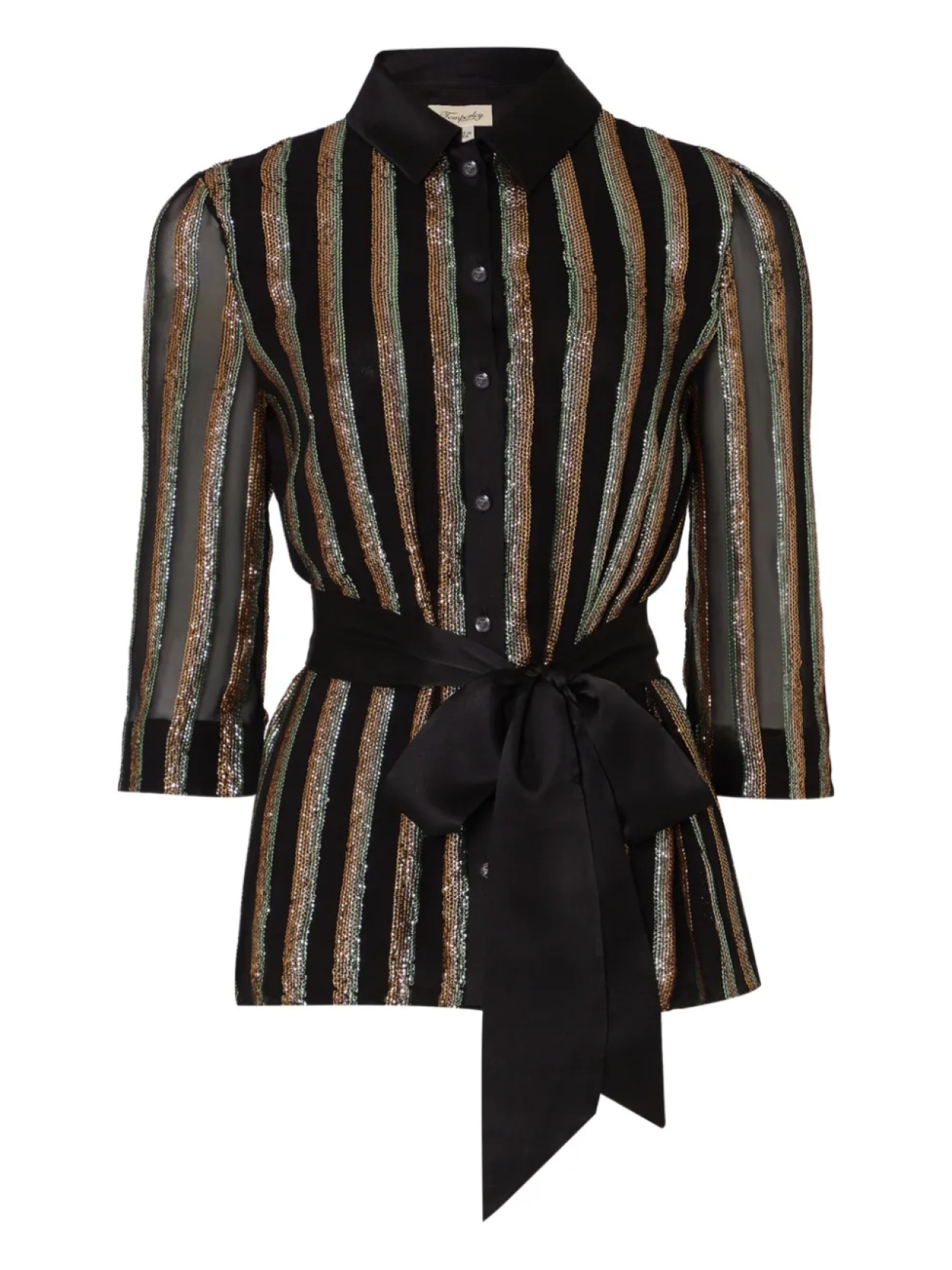 

Рубашка Selena Temperley London, черный