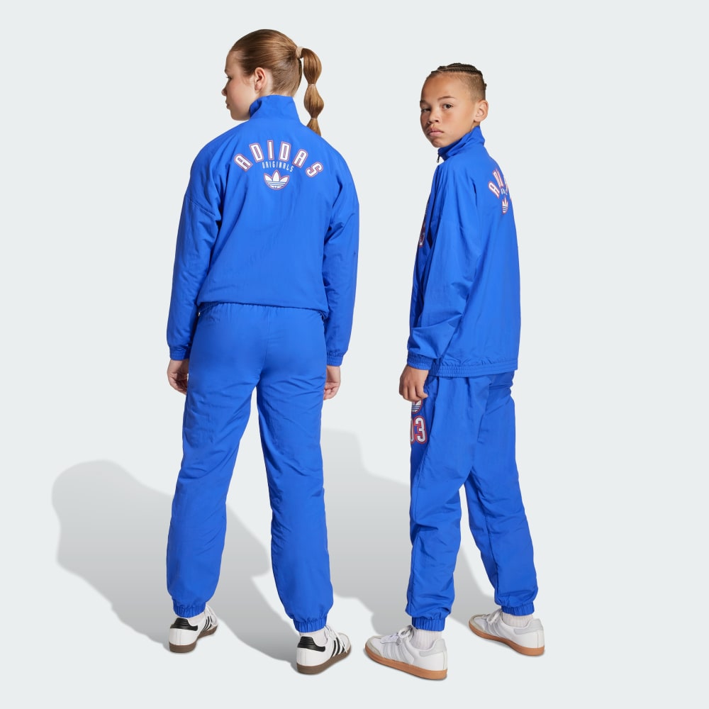 Спортивные брюки Adidas Woven Track Pants Kids, цвет Lucid Blue — фото 3