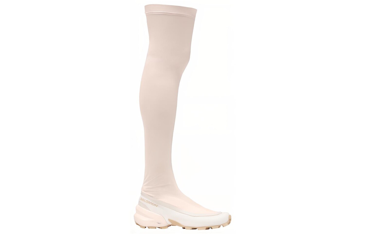 Сапоги-чулки женские Mm6 Maison Margiela X Salomon высокие, розовый — фото 2