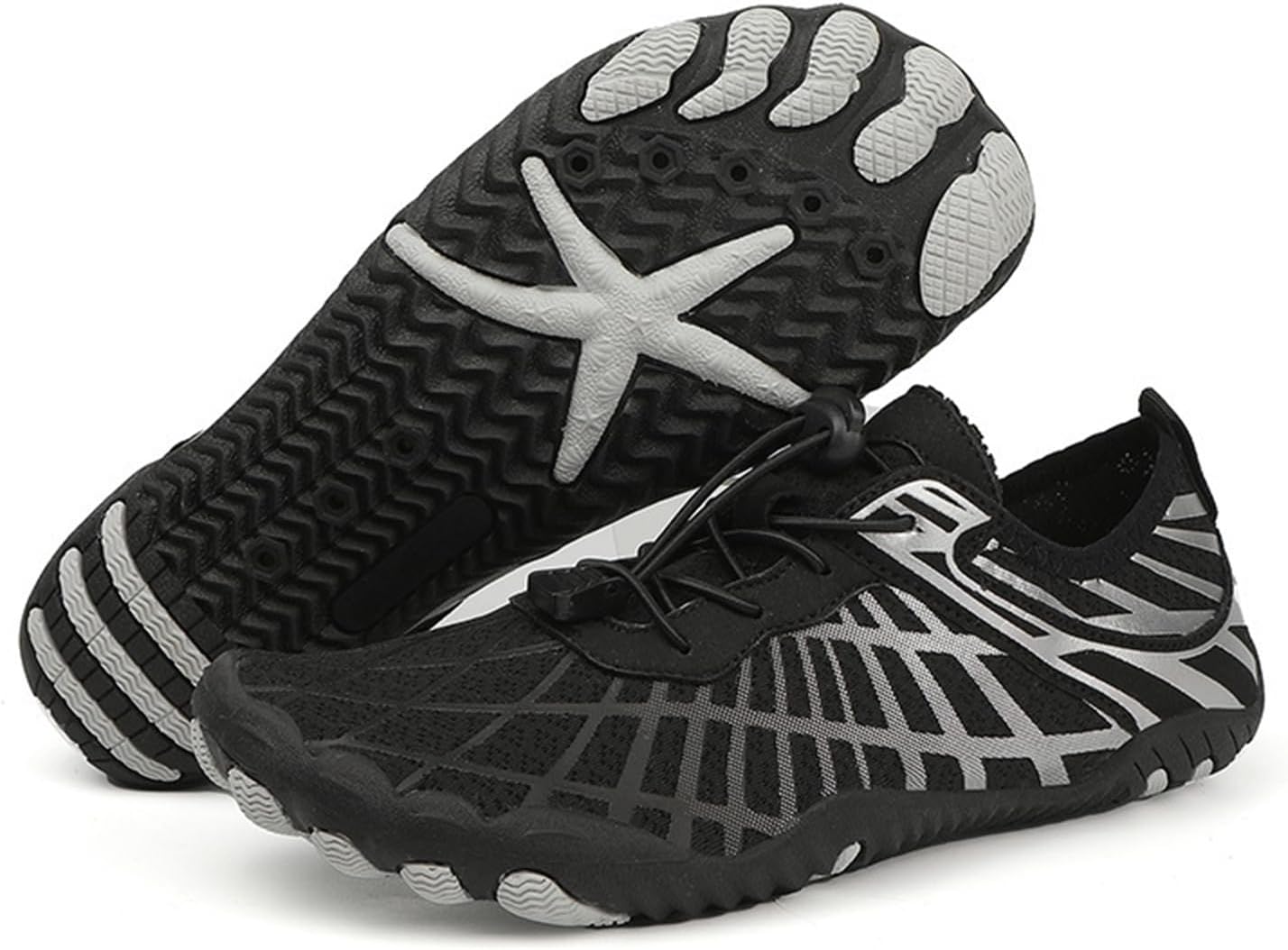 

Кроссовки StoneLiquid Hike для женщин, здоровая и нескользящая обувь для босых ног, унисекс, 561whitesilver