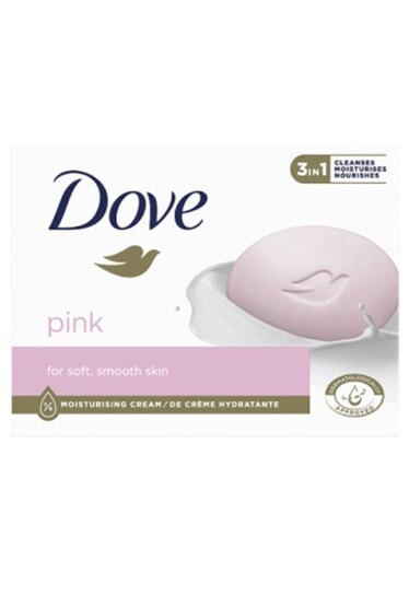 

Кусковое крем-мыло 3в1 Розовое, 90 г Dove, Unilever