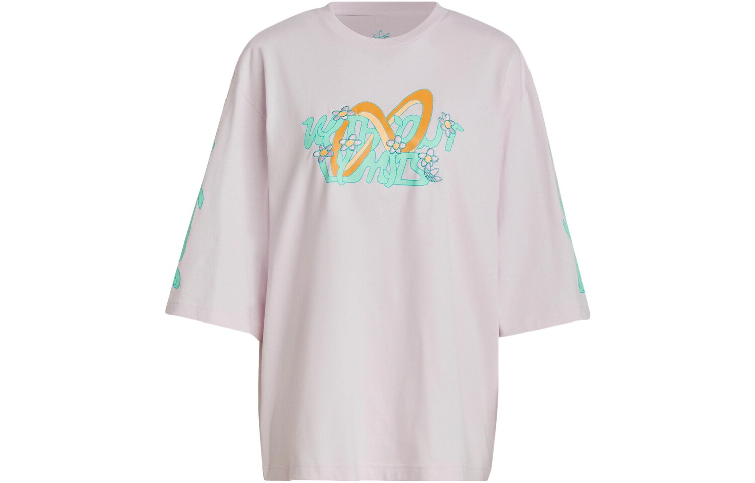 

Футболка женская розовая Adidas Originals, розовый