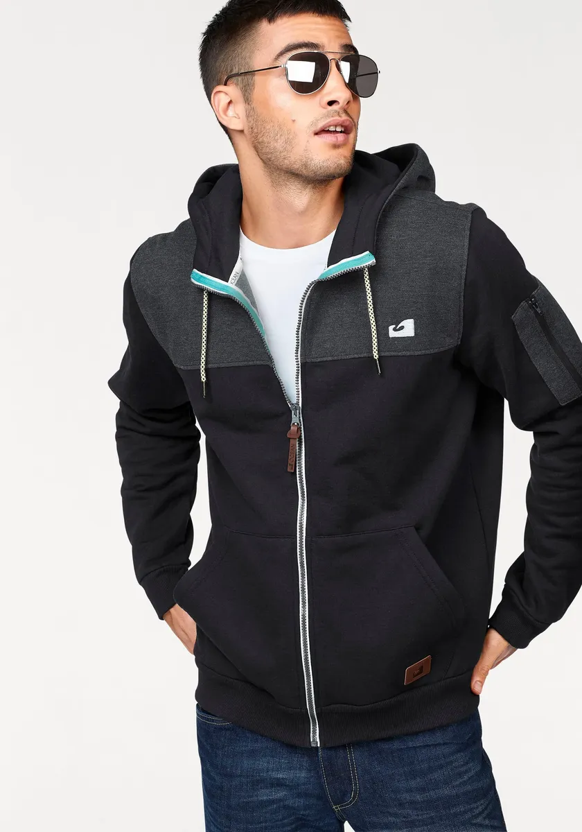 

Толстовка Ocean Sportswear с капюшоном и мягкой начесом внутри, черный