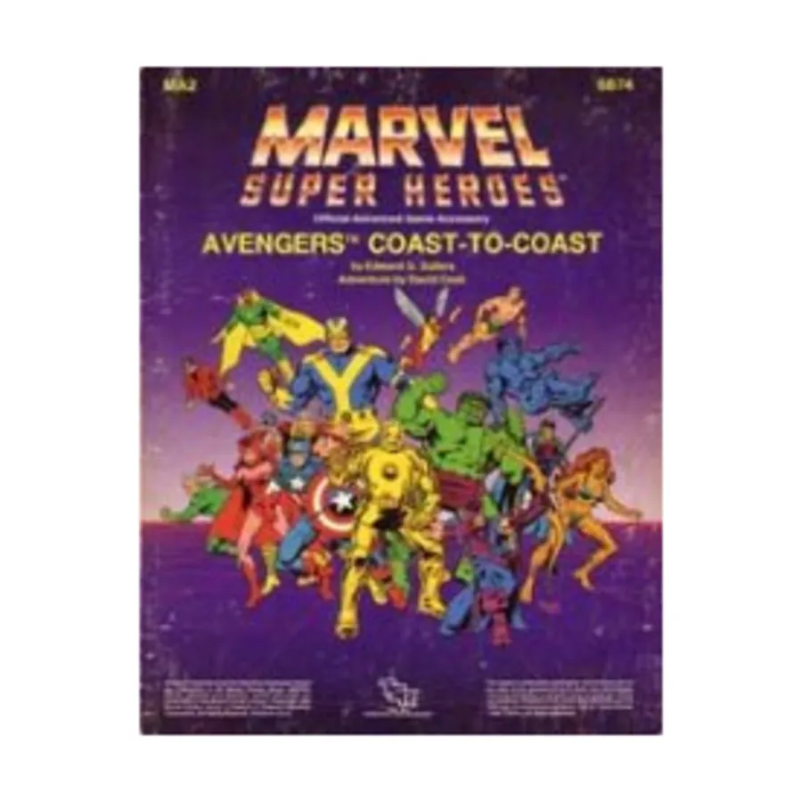 

Модуль Avengers Coast to Coast, Marvel Super Heroes (TSR)