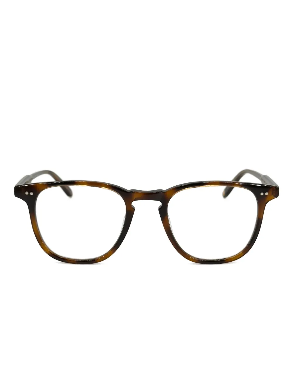 

Очки в квадратной оправе Garrett Leight, коричневый