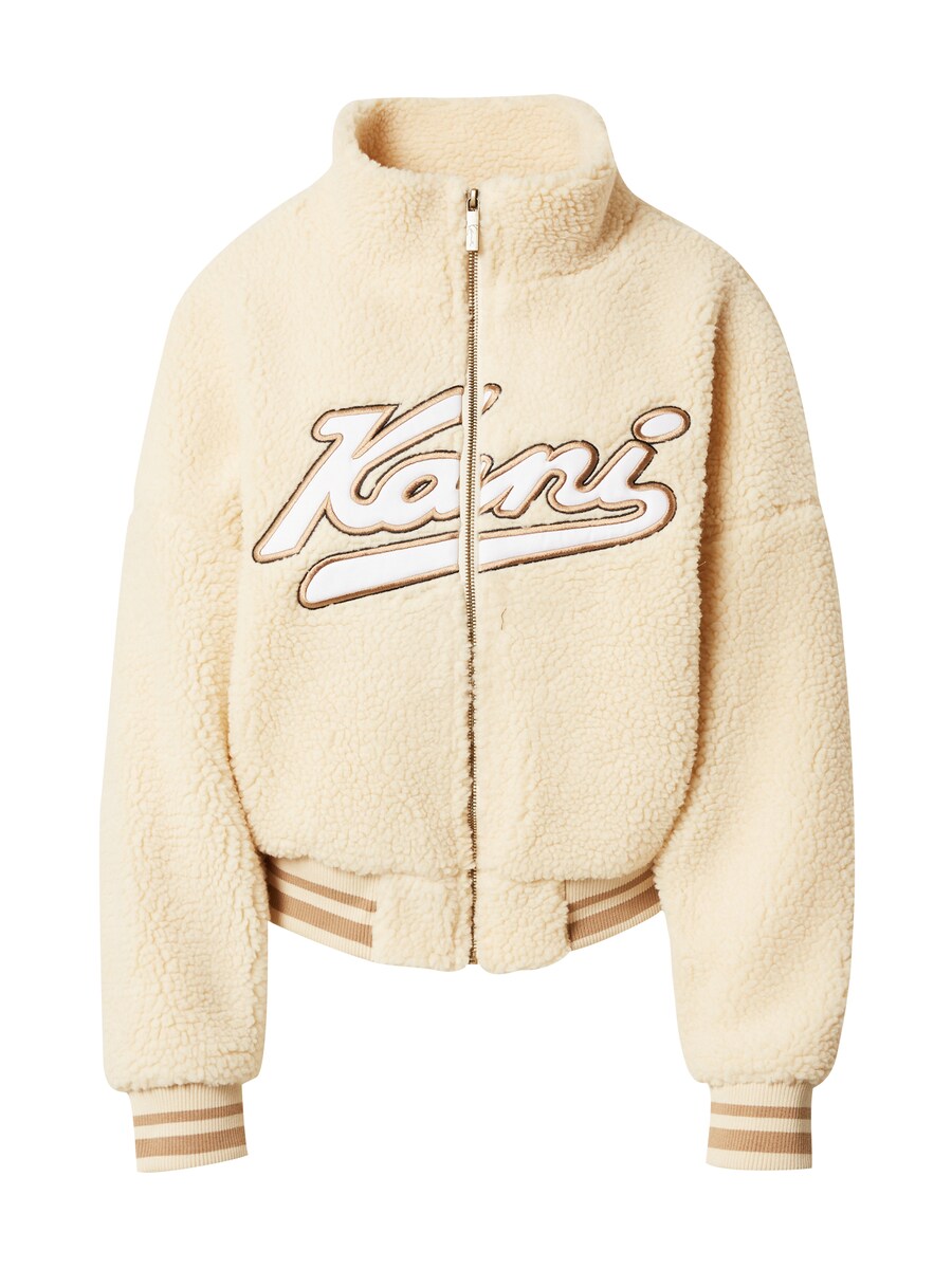 

Флисовая куртка Karl Kani, цвет Sand/Dark beige