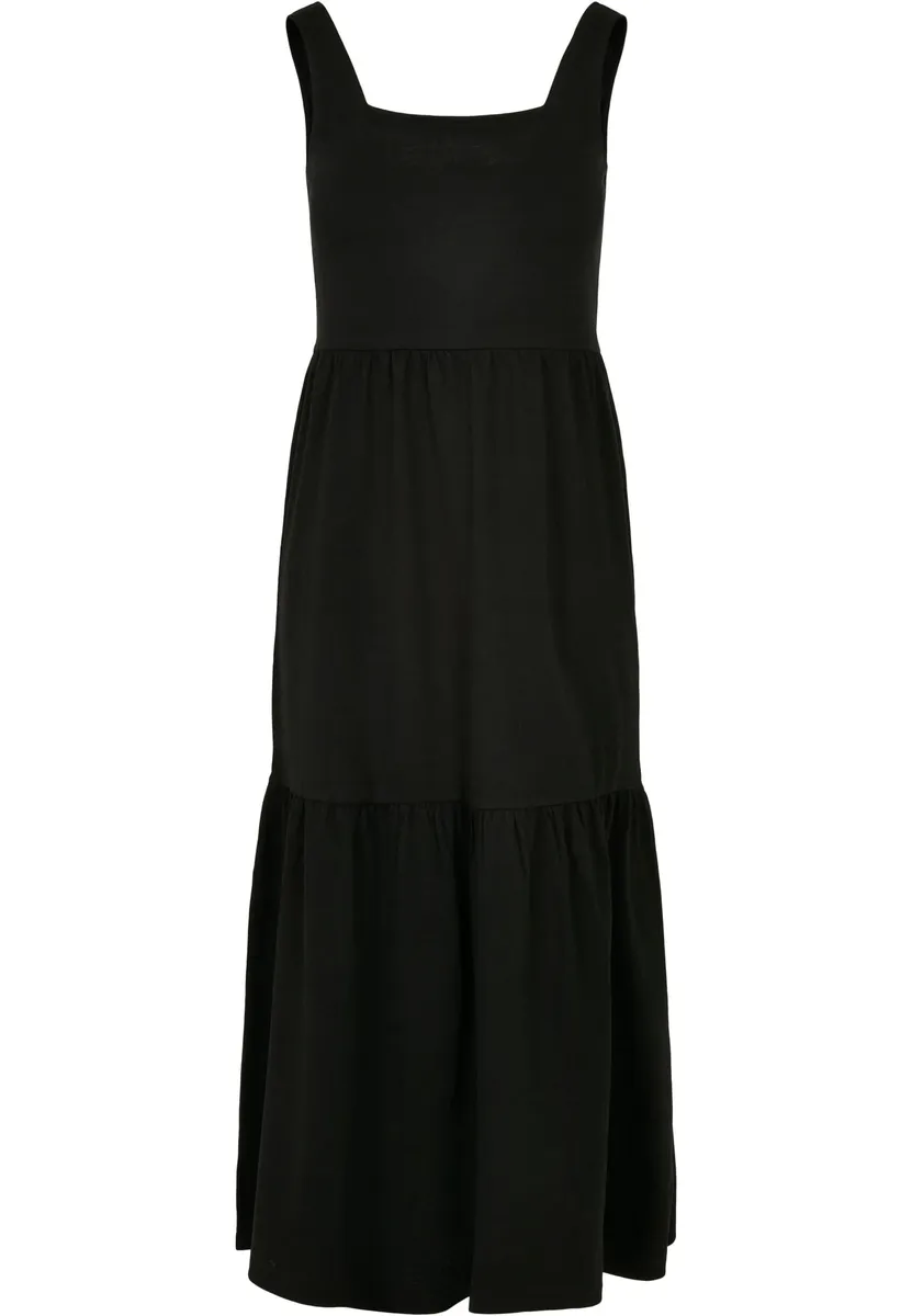 

Платье-рубашка URBAN CLASSICS " Urban Classics Women's Ladies 7/8 Long Valance Summer Dress" (1 шт.), черный