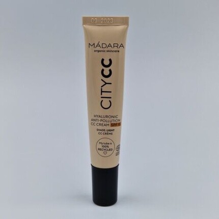 Madara Citycc CC крем с увлажняющим кремом Spf15 с легким покрытием, 15 мл, Mádara Organic Skincare — фото 3