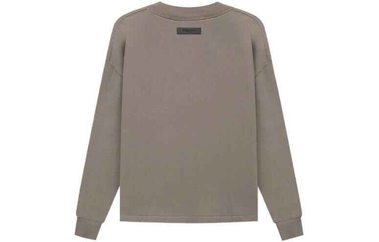 SS22 Толстовка мужская серо-коричневая Fear Of God Essentials, коричневый — фото 2