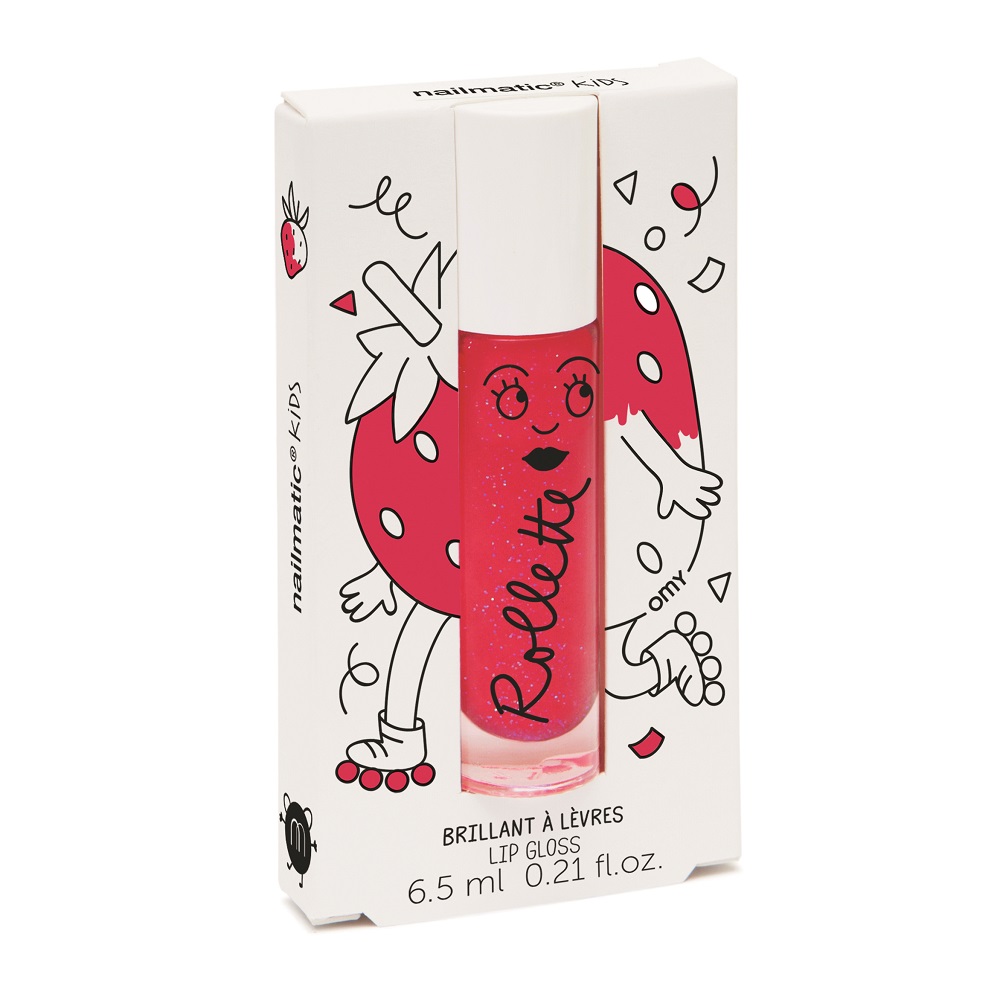 

Блеск для губ для детей strawberry lip gloss Nailmatic Kids, 6.5 мл