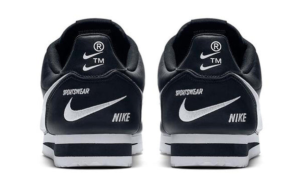 Кроссовки классические cortez premium Nike, черный — фото 4