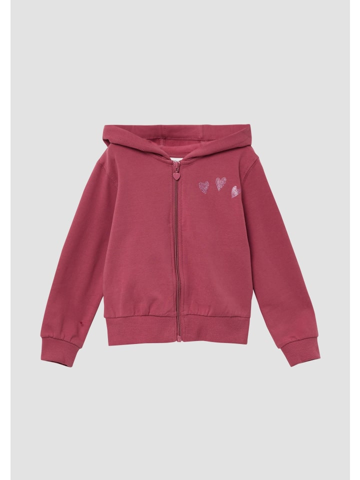 

s.Oliver Толстовка-куртка цвета 4465_малиновый